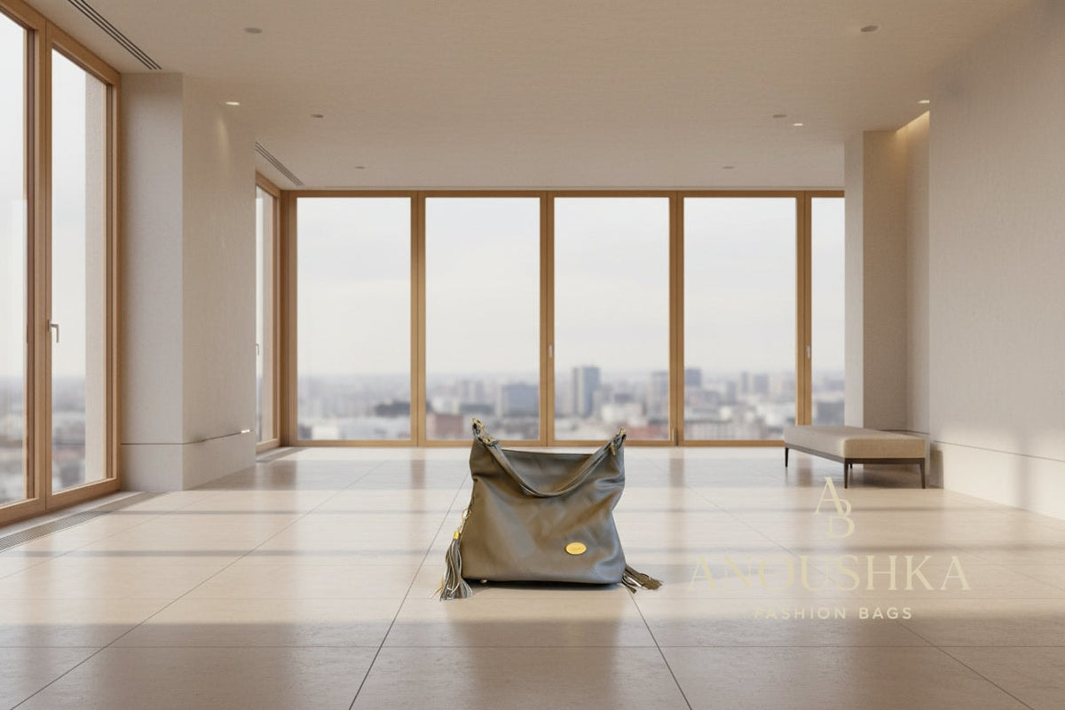Super Slouch Handbag(brown Quilt)