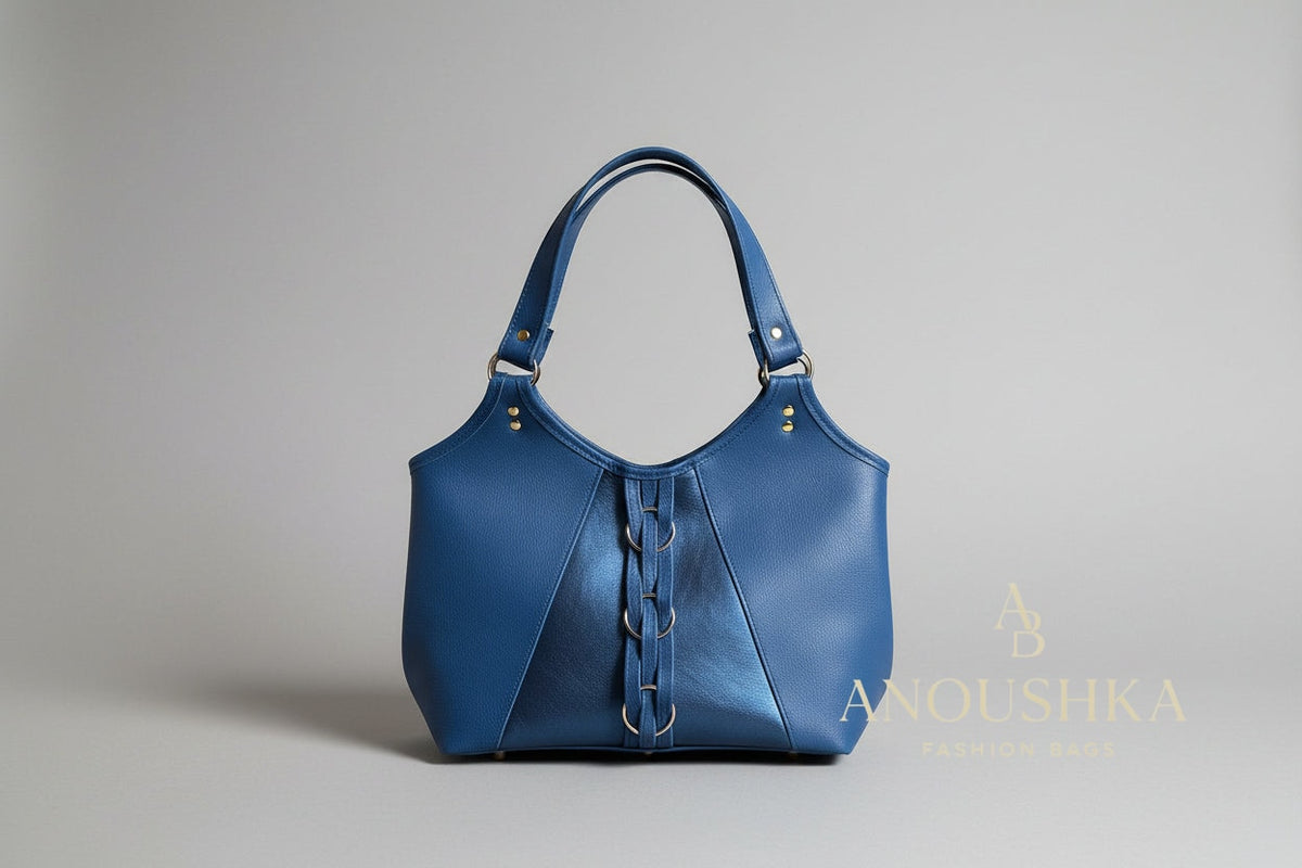Talise Feminine Tote Bag (Blue)