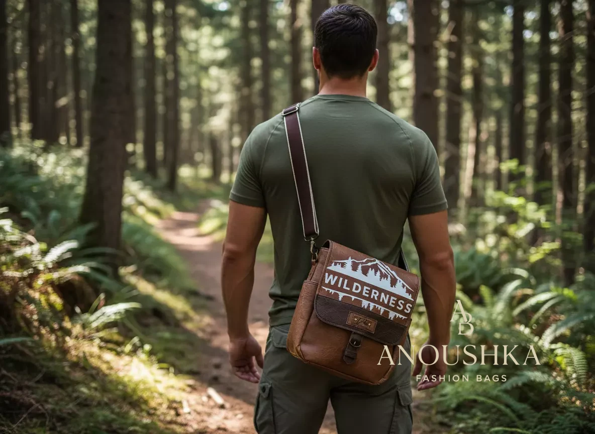 Route 1970 Men’s satchel bag 'Wilderness'