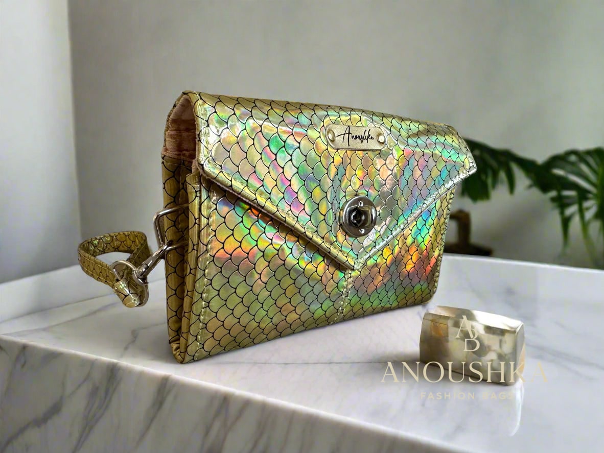 Gemini Purse/Wallet Gold