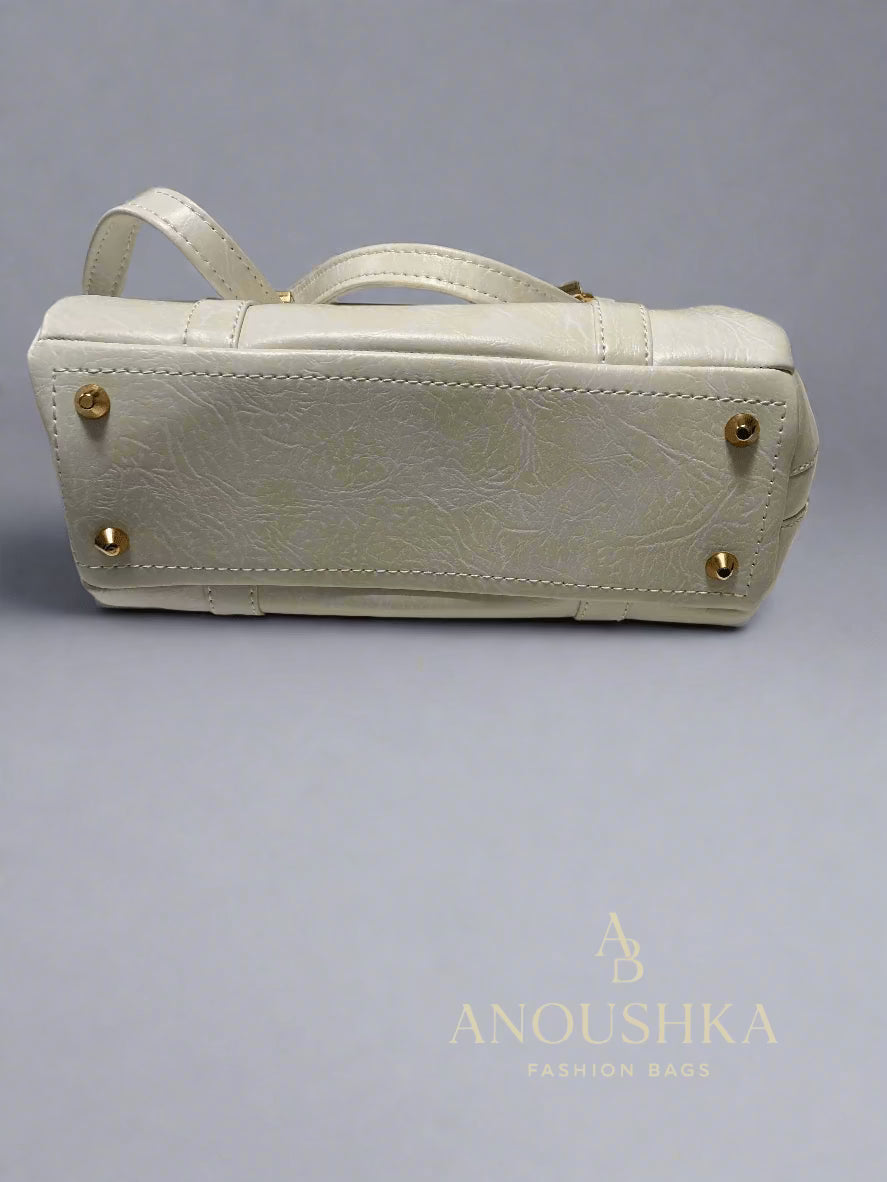 Rowena White handbag