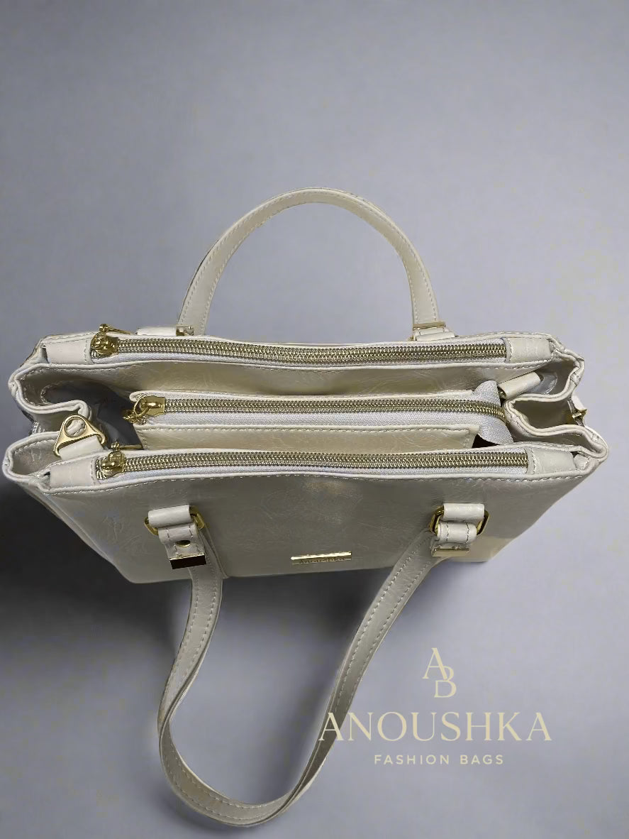 Rowena White handbag