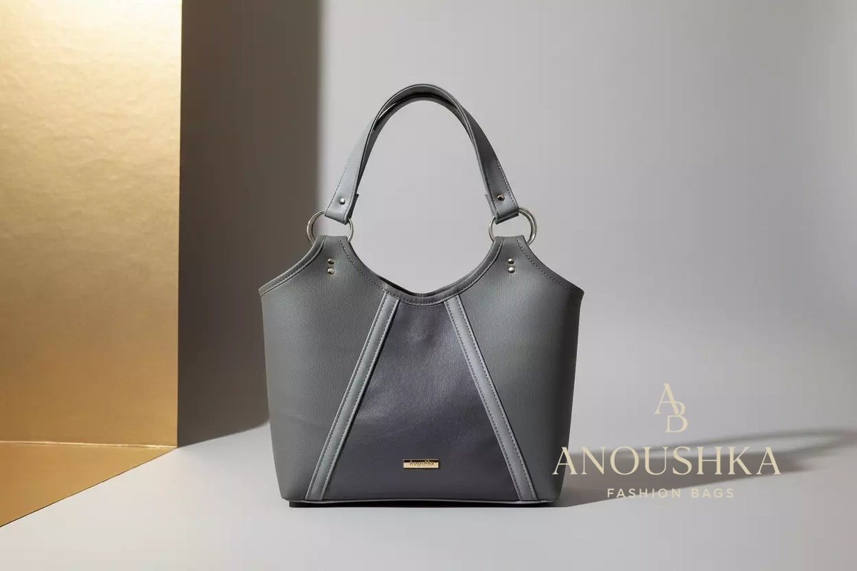 Talise Feminine Tote Bag (Grey)