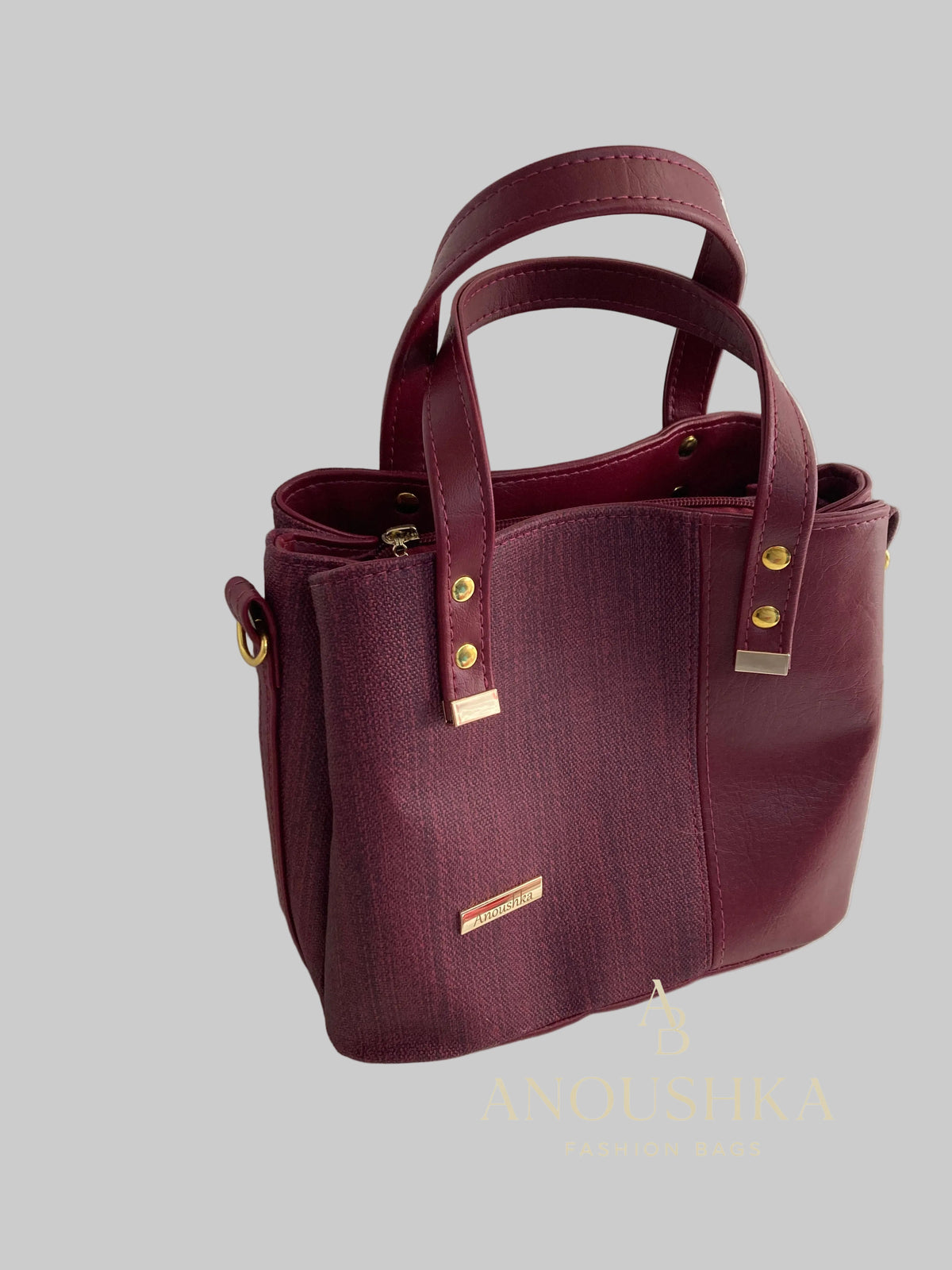 Soraya Divider Handbag (Red)