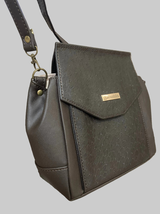 Brontide Convertible Bag (Brown)