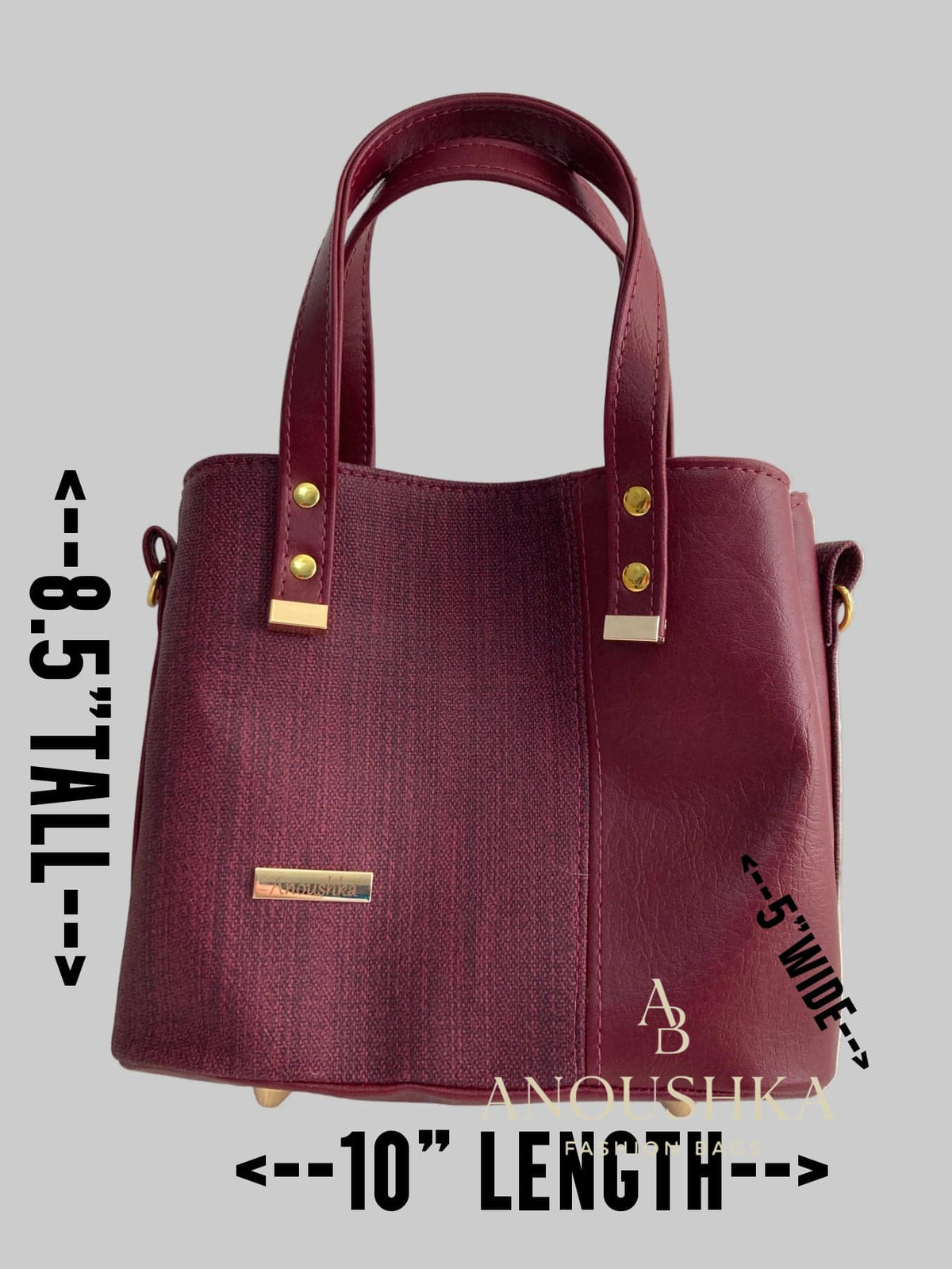 Soraya Divider Handbag (Red)