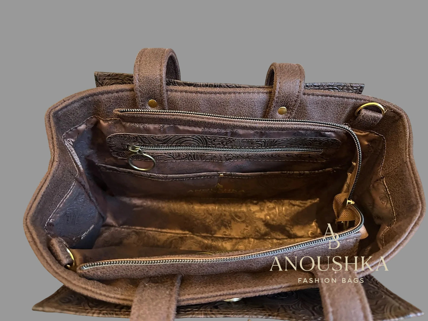 Charyn Handbag(Brown)
