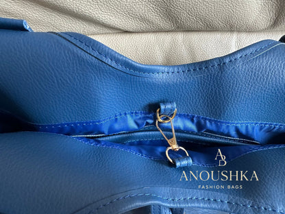 Talise Feminine Tote Bag (Blue)