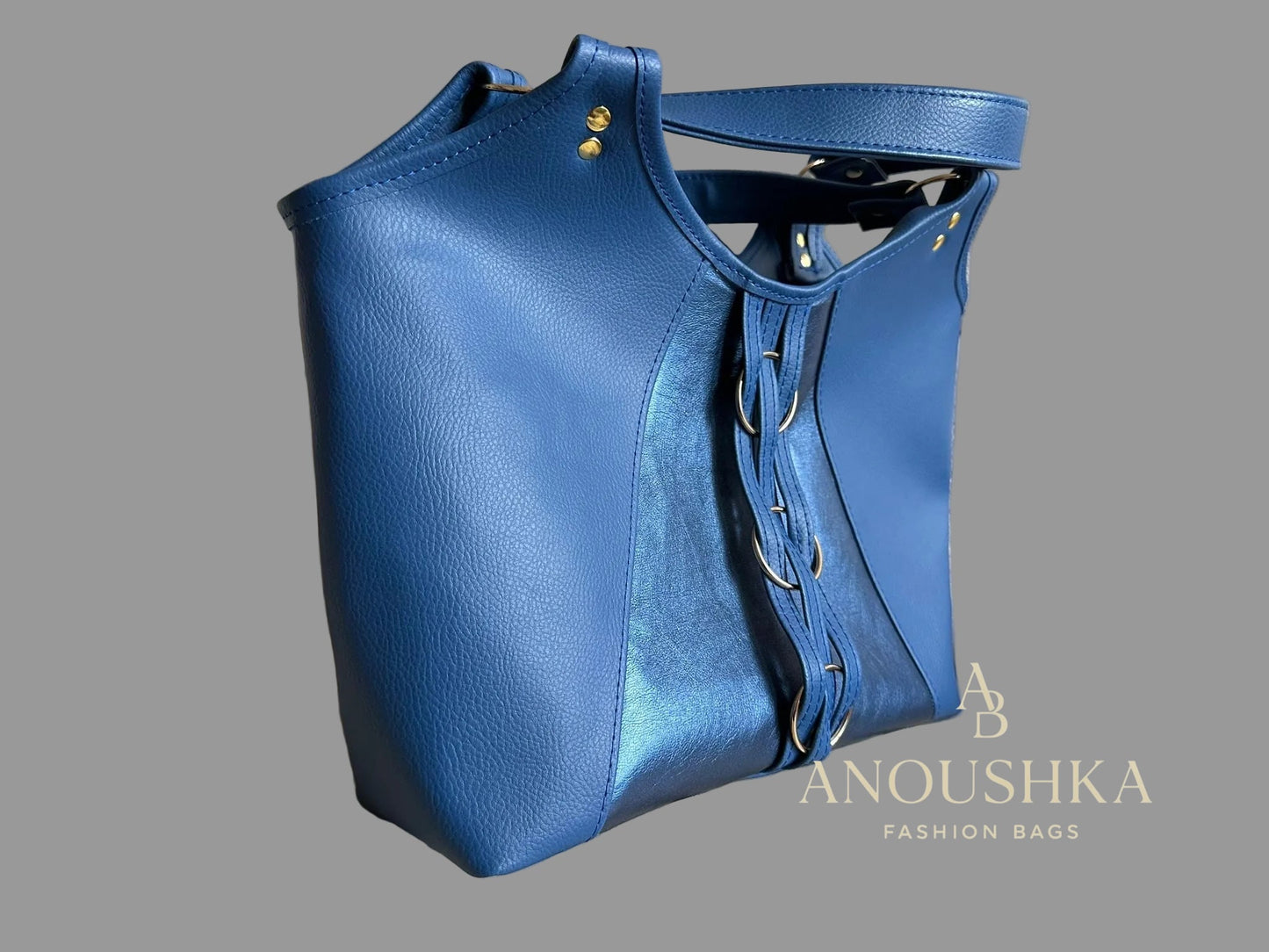 Talise Feminine Tote Bag (Blue)