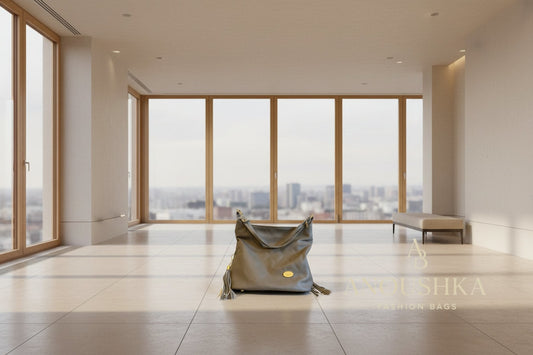 Super Slouch Handbag(brown Quilt)