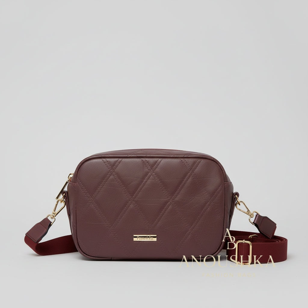 Catalina Crossbody Sling(Wine)