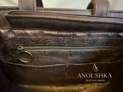 Charyn Handbag(Brown)