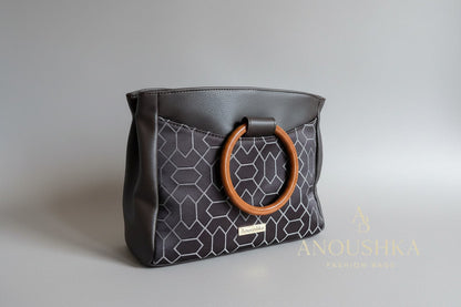 Anoushka Halo Luxury Tote Bag(Dark)