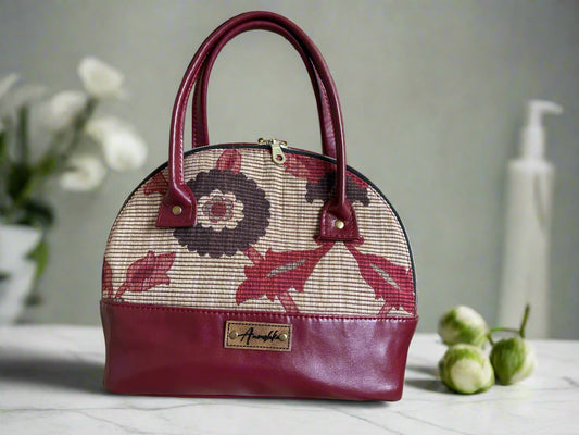 Tiffany Maroon Handbag