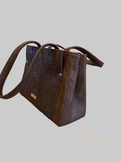 Charyn Handbag(Brown)
