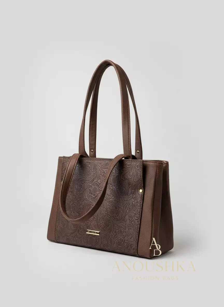 Charyn Handbag(Brown)