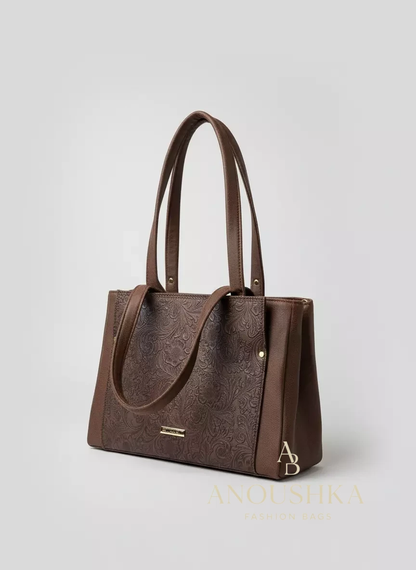 Charyn Handbag(Brown)