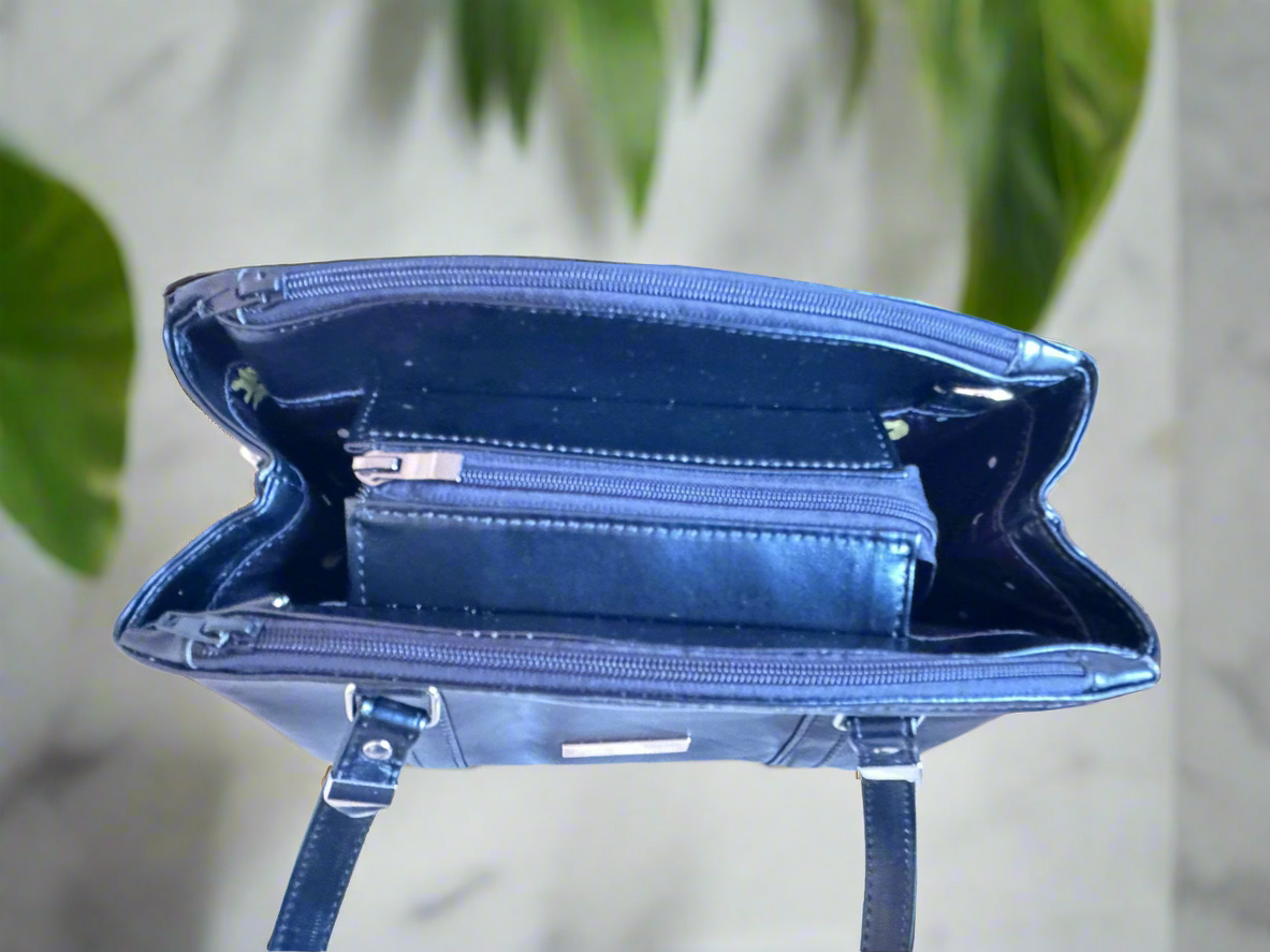 Rowena black handbag