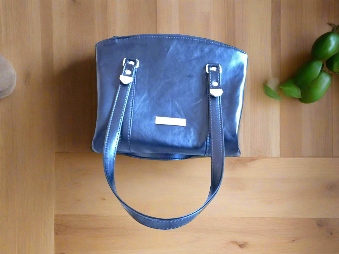 Rowena black handbag