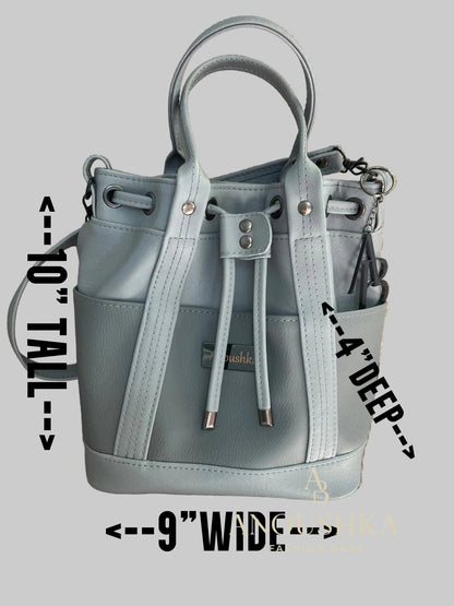 MARZIA Bucket Bag (Grey)