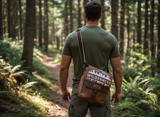 Route 1970 Men’s satchel bag 'Wilderness'