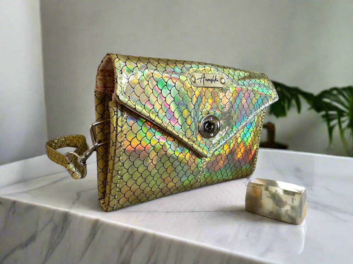 Gemini Purse/Wallet Gold
