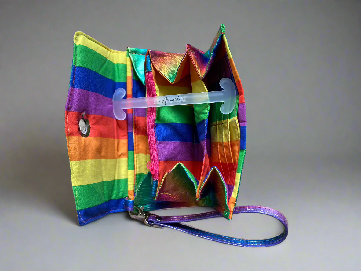 Necessary Clutch Wallet/Purse Rainbow Pride
