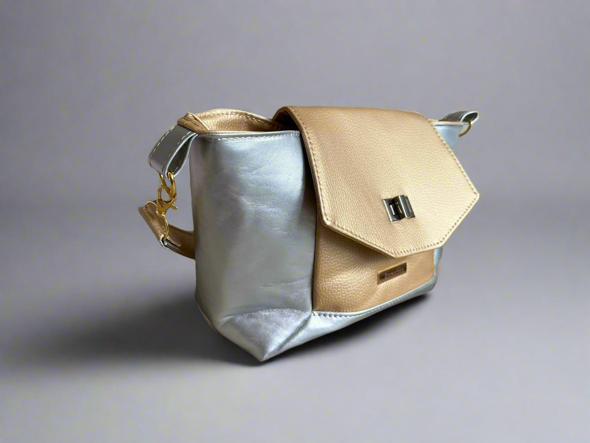 Oma Gold/Silver Handbag