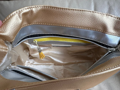 Oma Gold/Silver Handbag