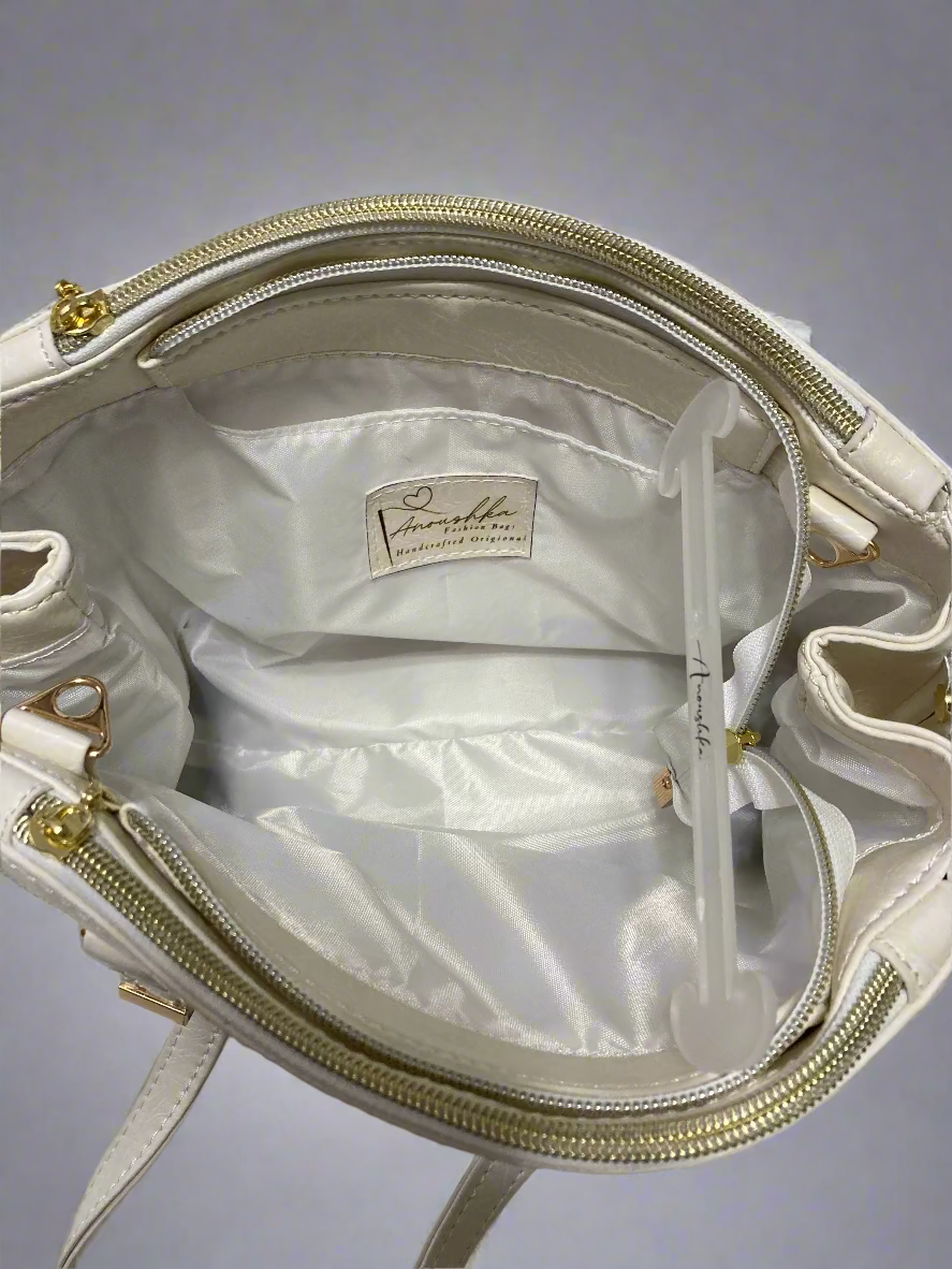 Rowena White handbag