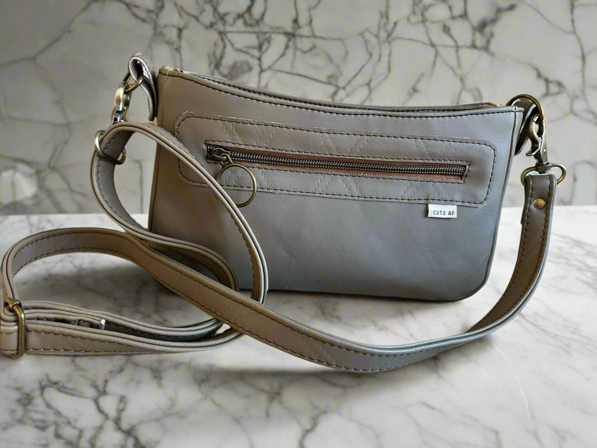 Aries Crossbody Bag (Taupe)