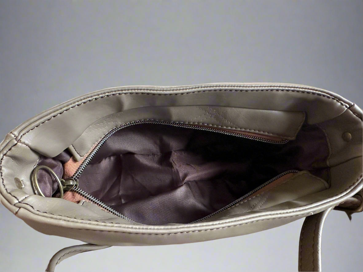 Aries Crossbody Bag (Taupe)