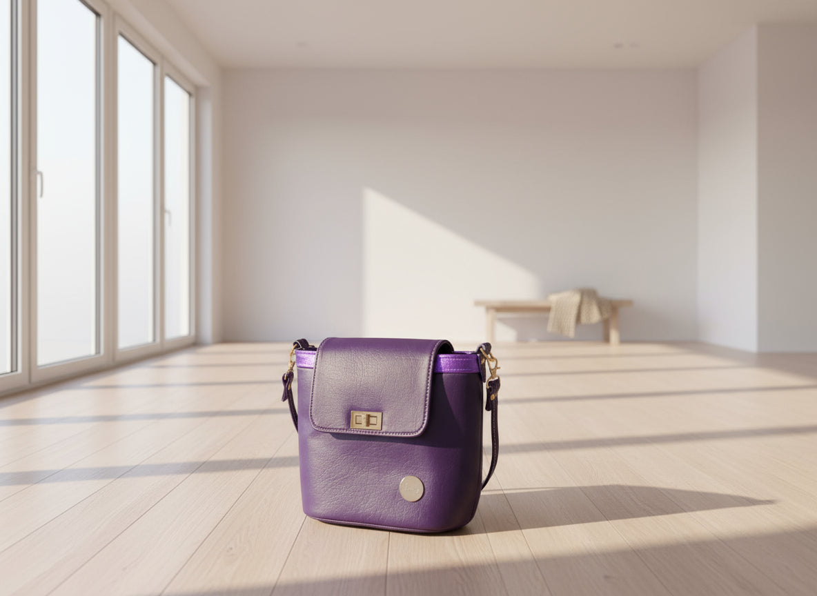 Baby Belle Bucket Bag (Purple)