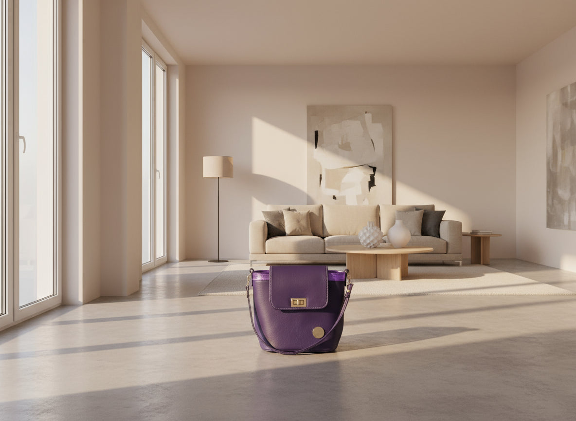 Baby Belle Bucket Bag (Purple)