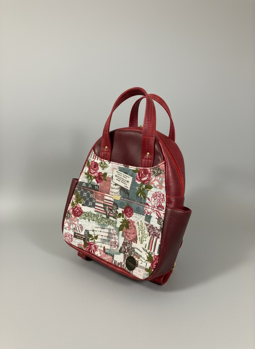 Zenaida Backpack (Maroon)