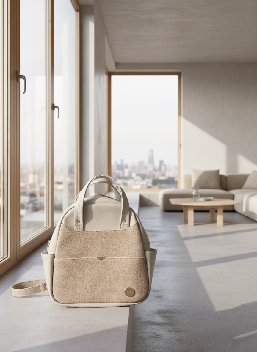 Zenaida Backpack Beige)