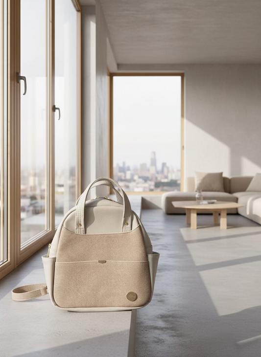Zenaida Backpack Beige)