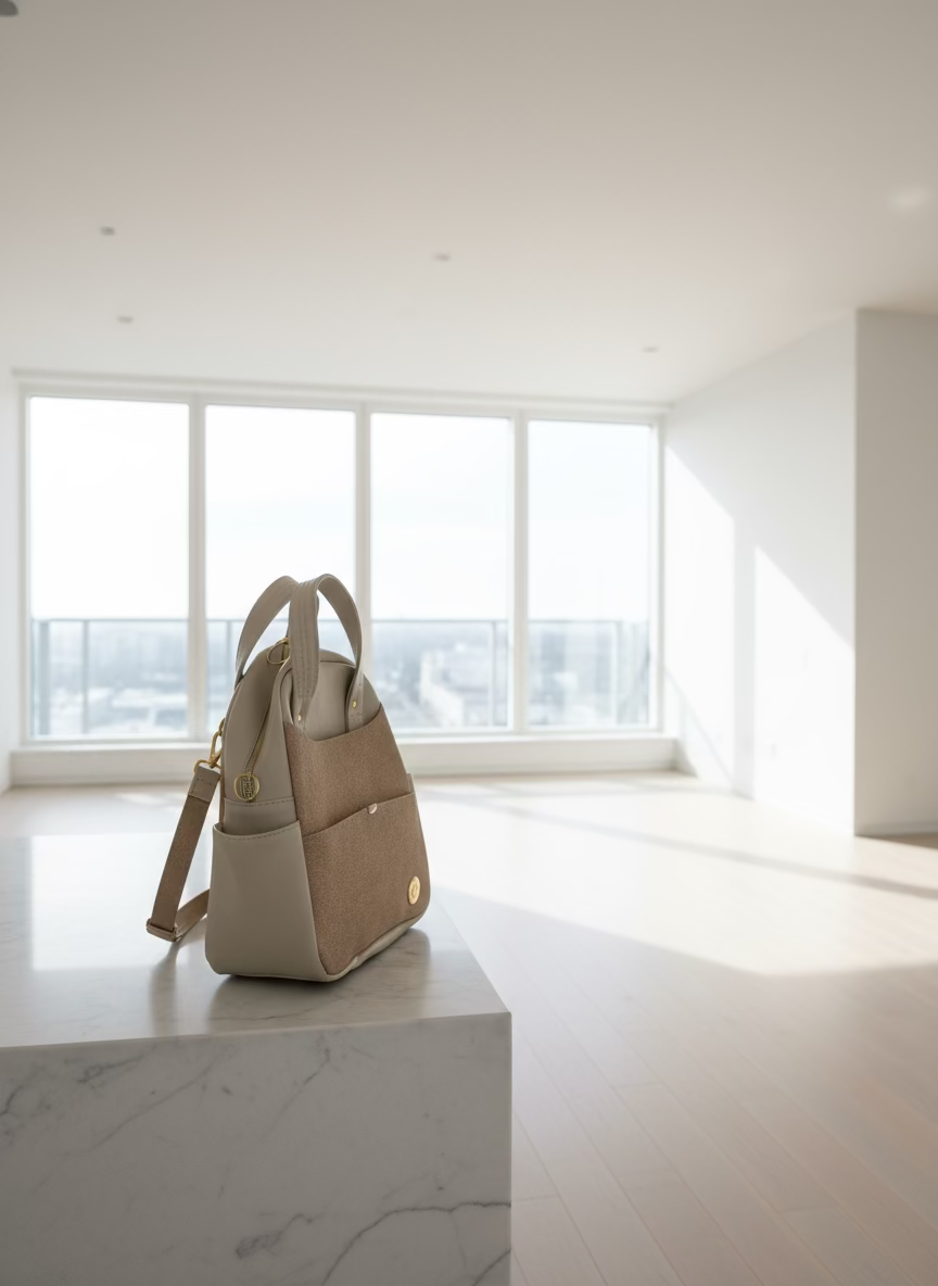 Zenaida Backpack Beige)