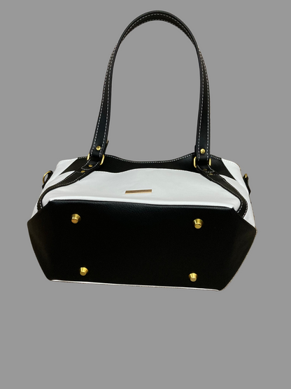 Hireath Handbag (Black & White)