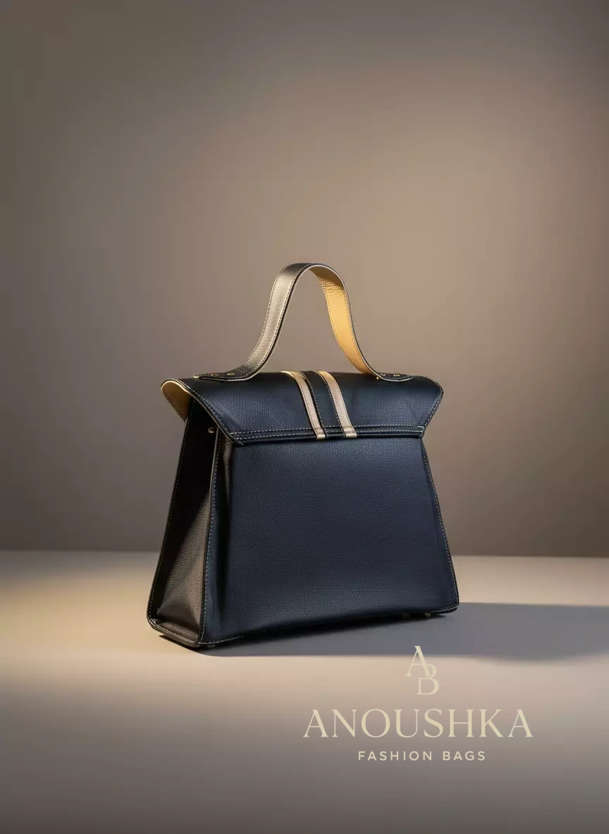 Jasmine Handbag(Black&Gold)