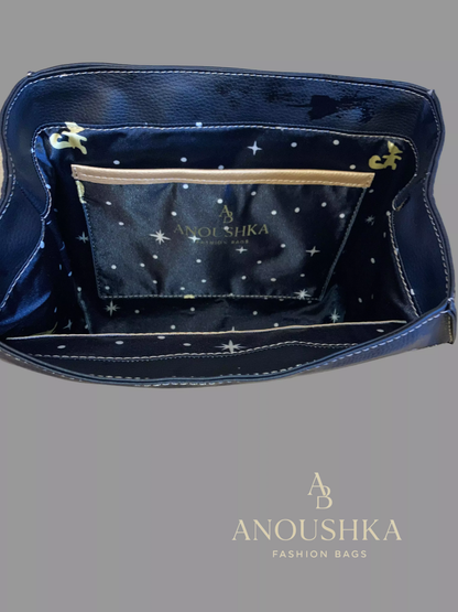 Jasmine Handbag(Black&Gold)
