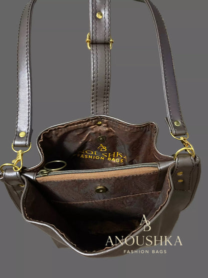 Hinterland Handbag(Brown)