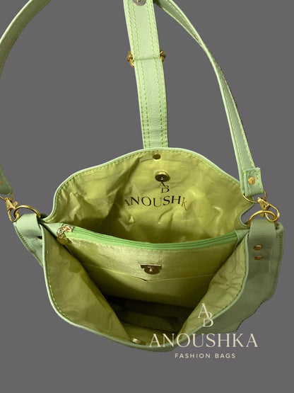 Hinterland Handbag(Pistachio)