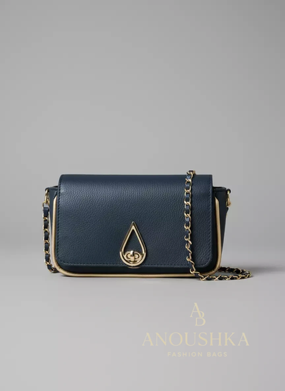 Char Char Shoulder Bag(Black & Gold)
