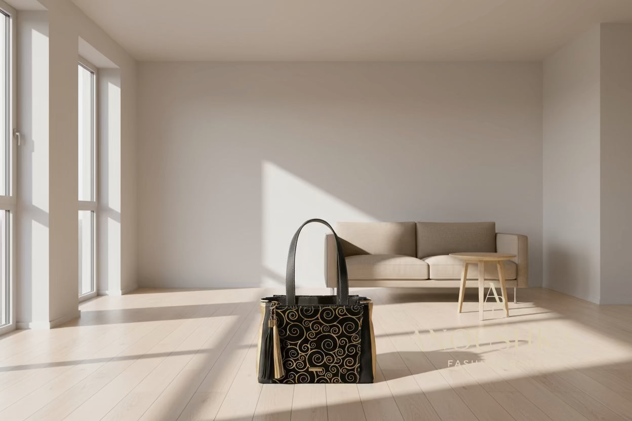 Charyn Handbag(Gold)