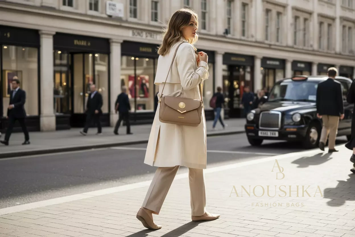 Alyssa Crossbody bag (beige)