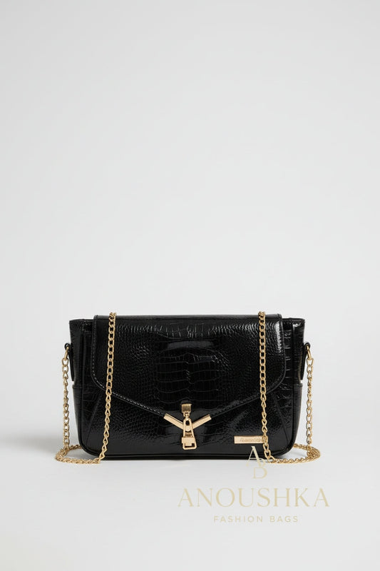 Alyssa Crossbody bag (Black)