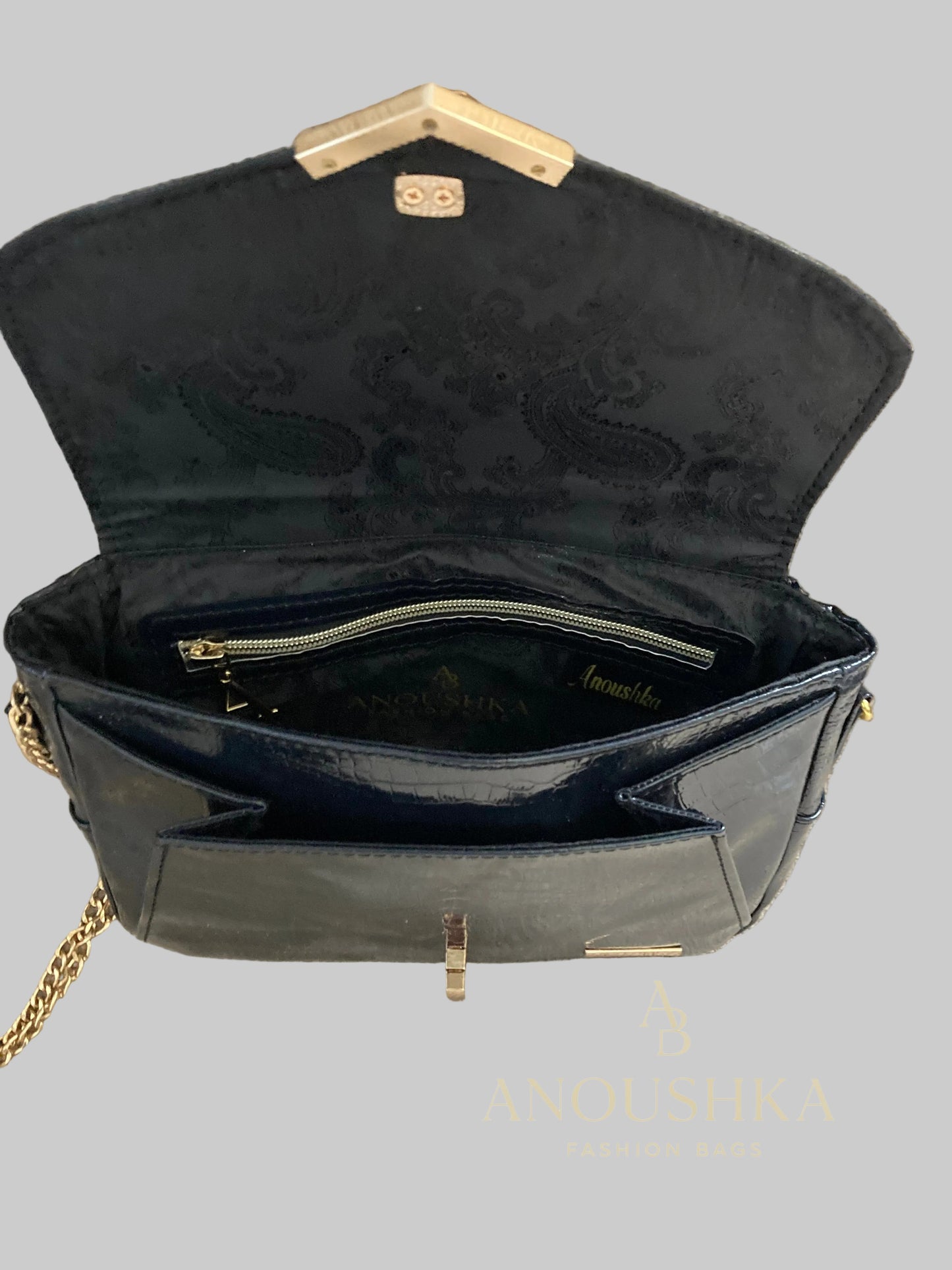 Alyssa Crossbody bag (Black)