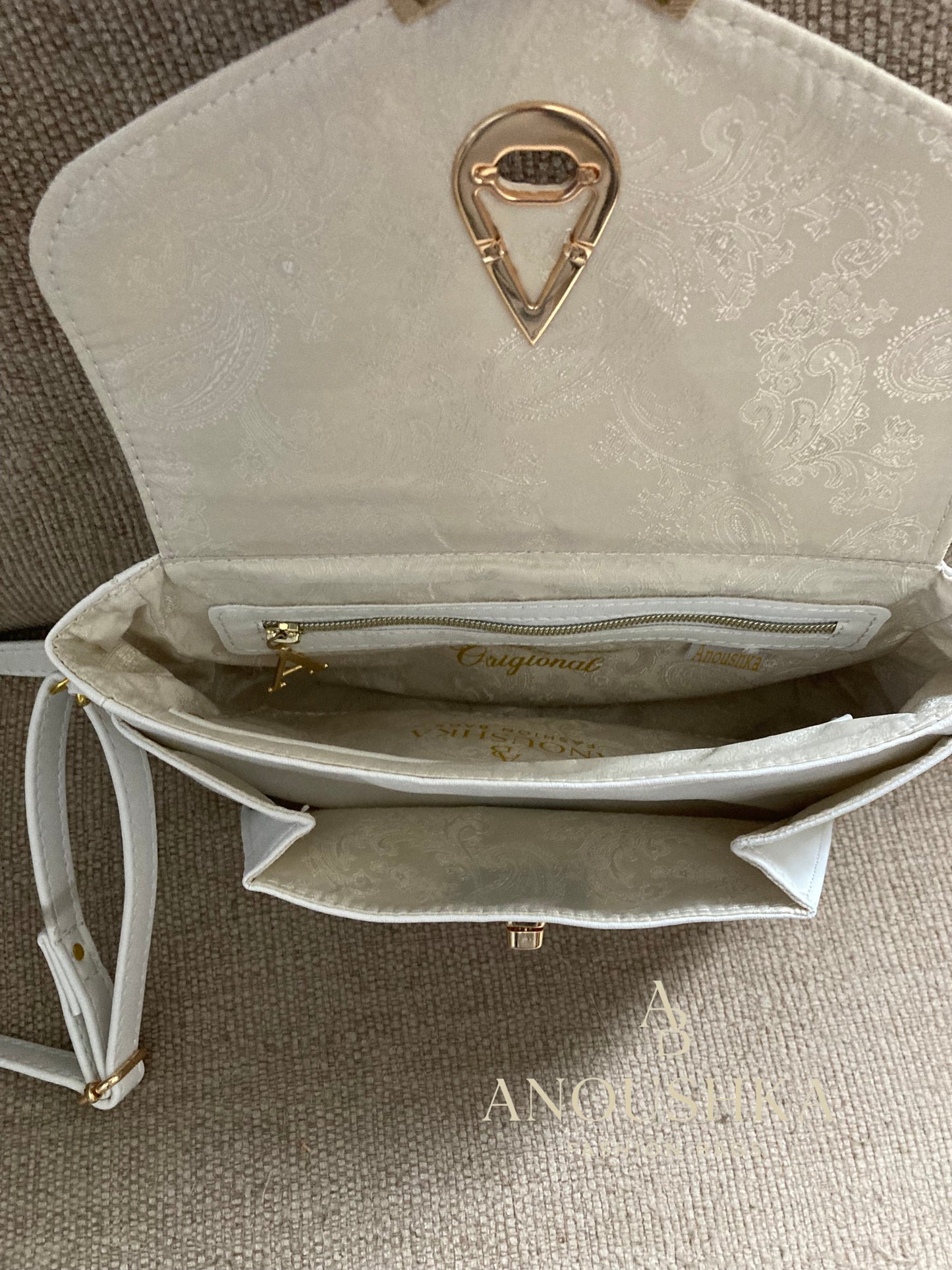 Alyssa Crossbody bag (White)