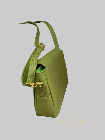 Alyssa Crossbody Bag (Olive Green)